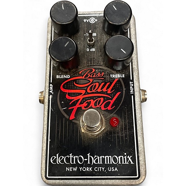 Used Electro-Harmonix Bass Soul Food Overdrive Bass Effect Pedal