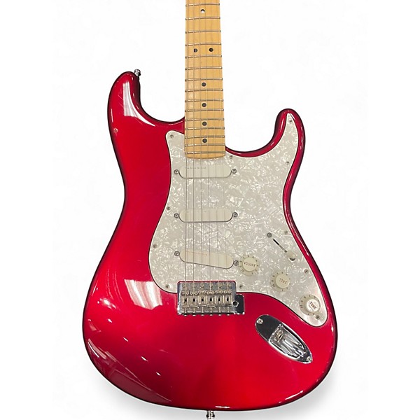 Used 2010 Fender American Special Stratocaster Candy Apple Red Solid Body Electric Guitar