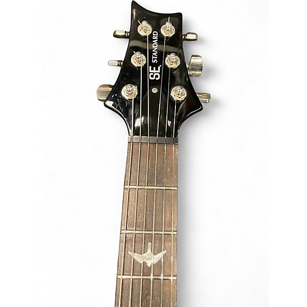 Used 2008 PRS SE Standard 24 Black Solid Body Electric Guitar