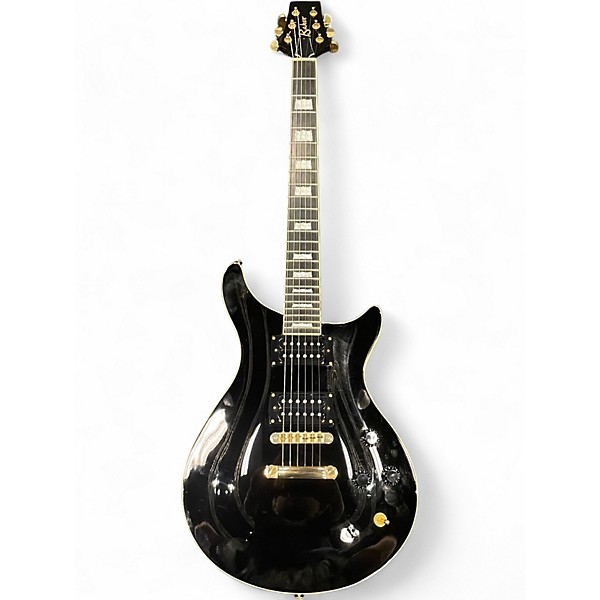 Used Baker Bushwhacker Black Solid Body Electric Guitar