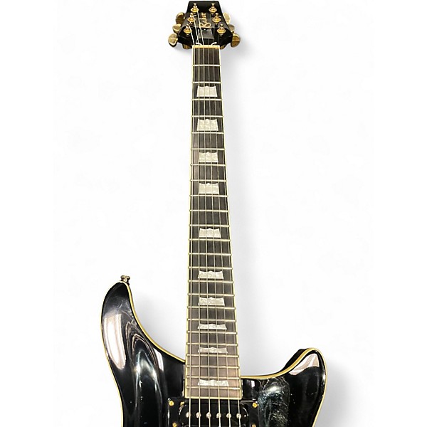 Used Baker Bushwhacker Black Solid Body Electric Guitar