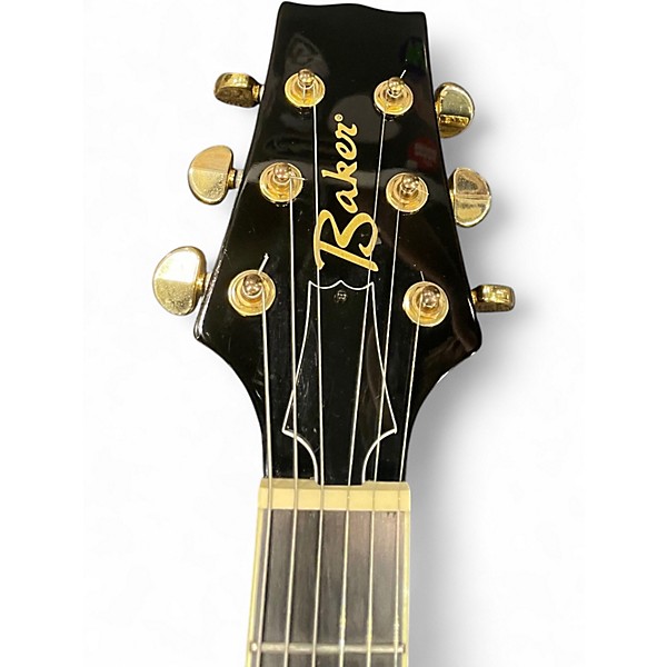 Used Baker Bushwhacker Black Solid Body Electric Guitar