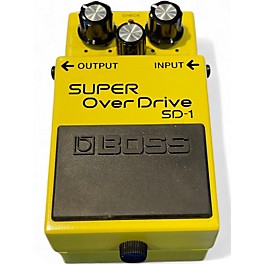 Used BOSS SD1 Super Overdrive Effect Pedal