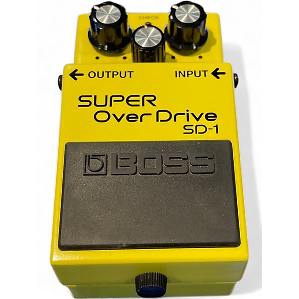 Used BOSS SD1 Super Overdrive Effect Pedal