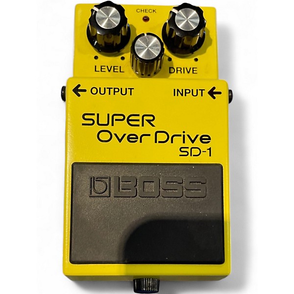 Used BOSS SD1 Super Overdrive Effect Pedal