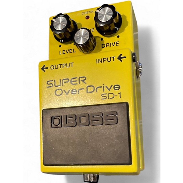 Used BOSS SD1 Super Overdrive Effect Pedal
