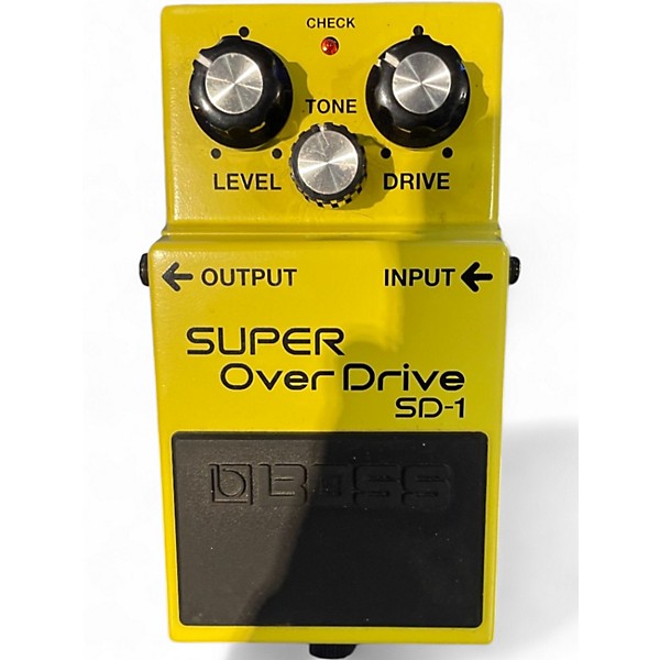 Used BOSS SD1 Super Overdrive Effect Pedal