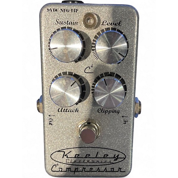 Used Keeley 4 Knob Compressor Effect Pedal
