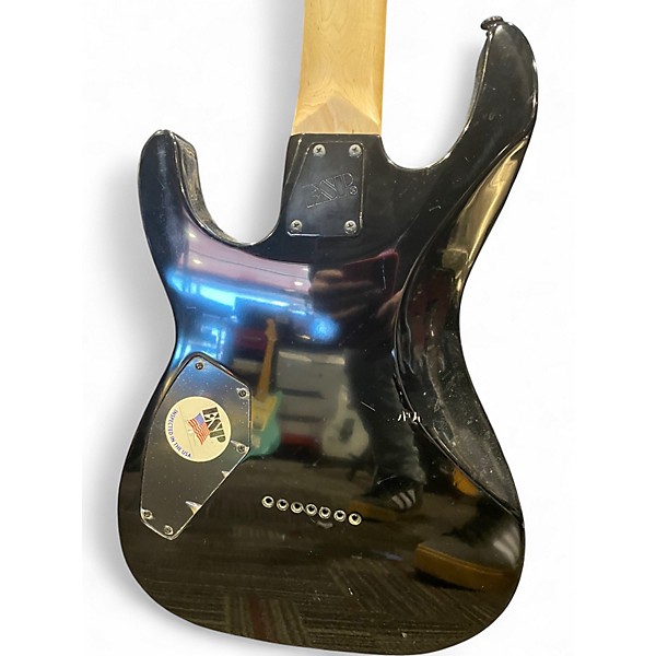 Used ESP LTD M107 Black Solid Body Electric Guitar