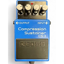 Used 2025 BOSS CS3 Compressor Sustainer Effect Pedal