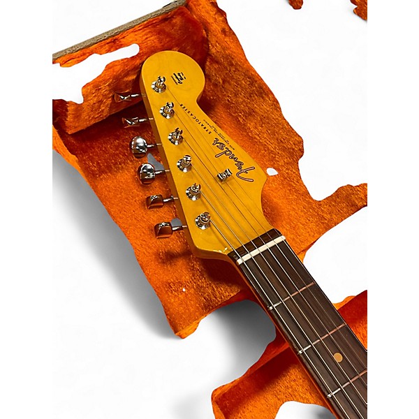 Used Fender 1961 American Vintage II Stratocaster Fiesta Red Solid Body Electric Guitar