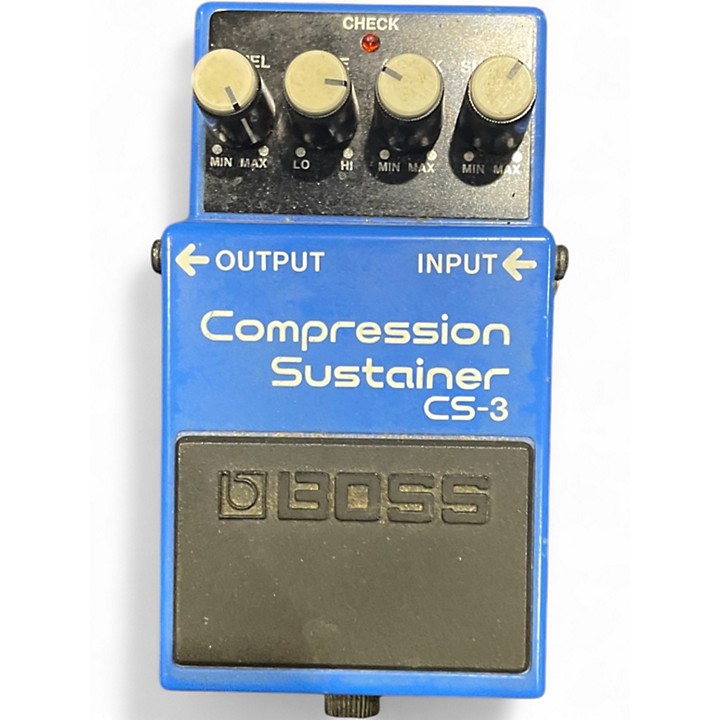 Used BOSS CS3 Compressor Sustainer Effect Pedal | Guitar Center