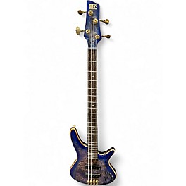 Used Ibanez SR2600 Cerulean Blue Electric Bass Guitar