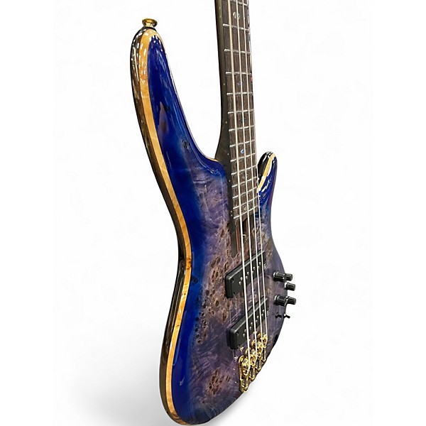 Used Ibanez SR2600 Cerulean Blue Electric Bass Guitar