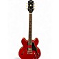 Used Epiphone ES335 IG Candy Apple Red Hollow Body Electric Guitar thumbnail