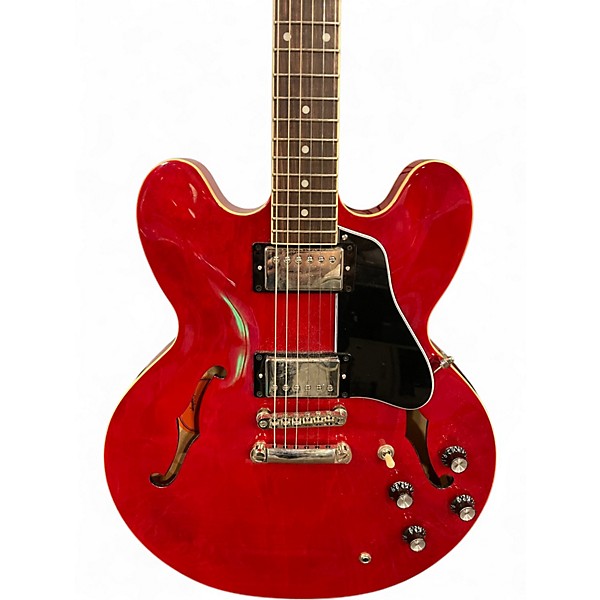 Used Epiphone ES335 IG Candy Apple Red Hollow Body Electric Guitar