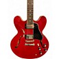 Used Epiphone ES335 IG Candy Apple Red Hollow Body Electric Guitar