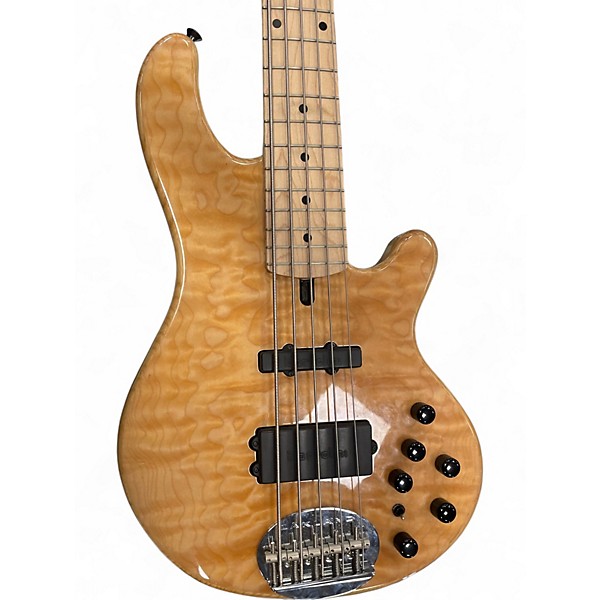 Used Lakland Skyline Deluxe 55-02 Natural Electric Bass Guitar