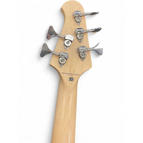 Used Lakland Skyline Deluxe 55-02 Natural Electric Bass Guitar