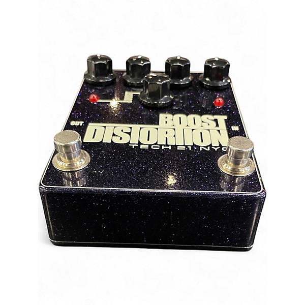 Used Tech 21 BOOST DISTORTION Effect Pedal