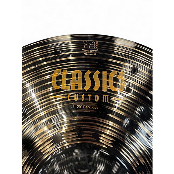 Used MEINL 20in Classics Custom Dark Ride Cymbal