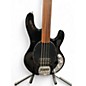 Used Ernie Ball Music Man Stingray 4 String Fretless Black Electric Bass Guitar