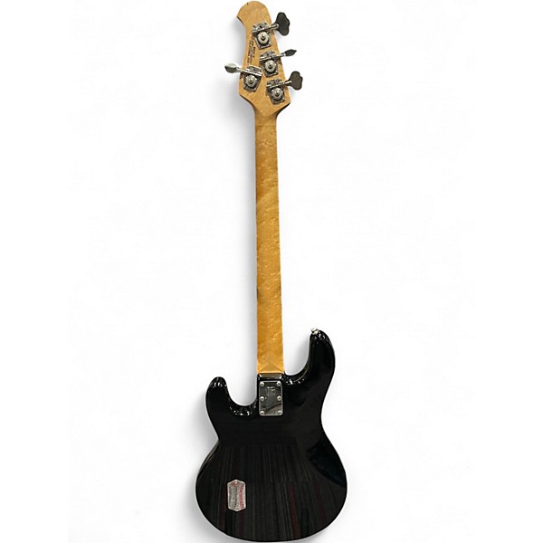 Used Ernie Ball Music Man Stingray 4 String Fretless Black Electric Bass Guitar