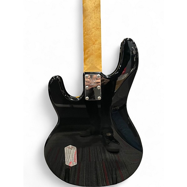 Used Ernie Ball Music Man Stingray 4 String Fretless Black Electric Bass Guitar