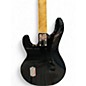 Used Ernie Ball Music Man Stingray 4 String Fretless Black Electric Bass Guitar