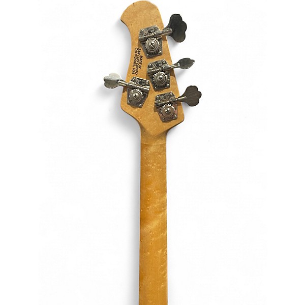 Used Ernie Ball Music Man Stingray 4 String Fretless Black Electric Bass Guitar