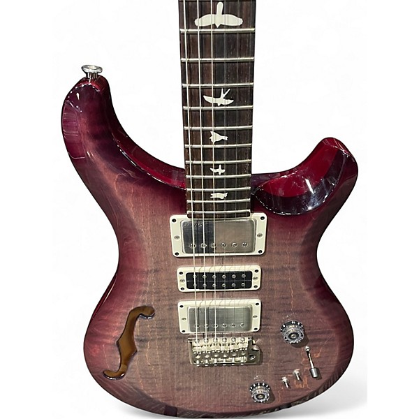 Used PRS S2 SPECIAL SEMI-HOLLOW GRAY BLACK PURPLE BURST Hollow Body Electric Guitar