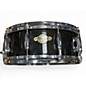 Used Pearl 14X5.5 Masters MCX Transparent Black Lacquer Drum