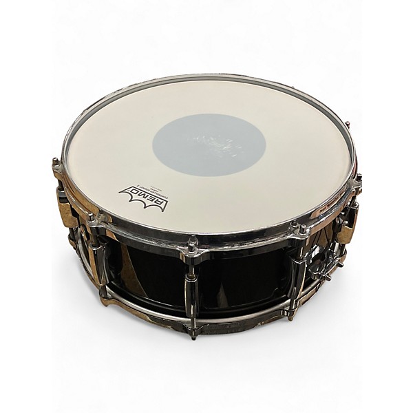 Used Pearl 14X5.5 Masters MCX Transparent Black Lacquer Drum