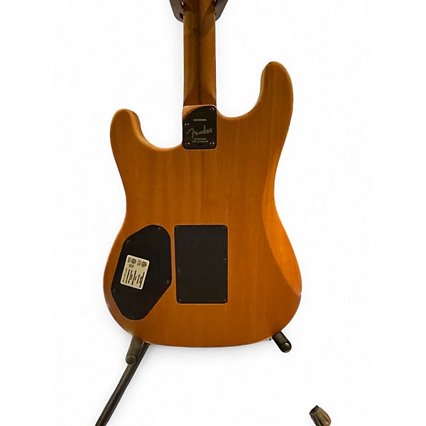 Used Fender American Acoustasonic Stratocaster Limited Edition USA Flag Acoustic Electric Guitar