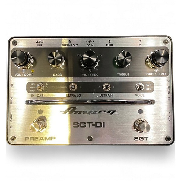 Used Ampeg SGT-DI Bass Effect Pedal