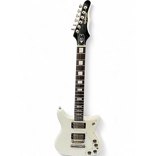 Used Epiphone WISHIRE Alpine White Solid Body Electric Guitar