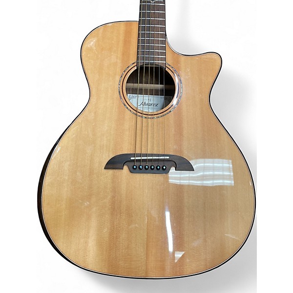 Used Alvarez aeg70ce Natural Acoustic Electric Guitar