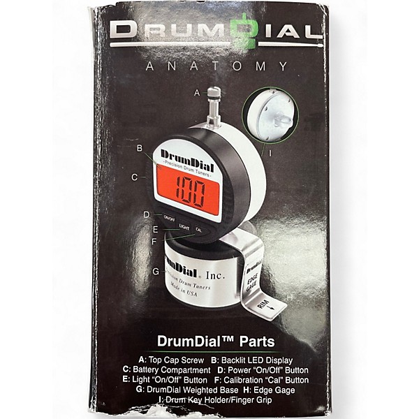 Used DrumDial DIGITAL DRUM DIAL Drum Key