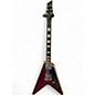 Used Schecter Guitar Research CUSTOM V-1 Trans Purple Solid Body Electric Guitar thumbnail
