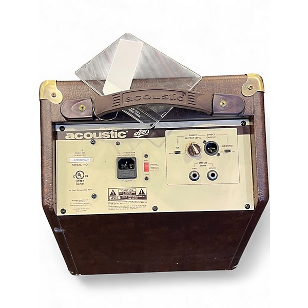 Used Acoustic A20 20W Acoustic Guitar Combo Amp