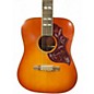 Used Epiphone Hummingbird 2 Color Sunburst 12 String Acoustic Electric Guitar