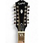 Used Epiphone Hummingbird 2 Color Sunburst 12 String Acoustic Electric Guitar
