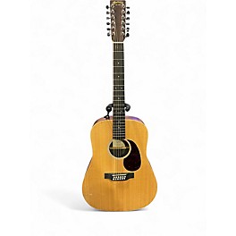 Used Martin X SERIES  Natural 12 String Acoustic Electric Guitar