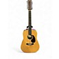 Used Martin X SERIES  Natural 12 String Acoustic Electric Guitar thumbnail