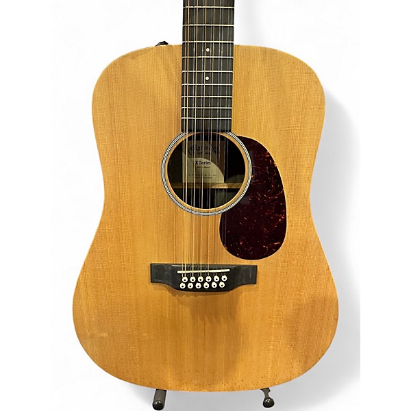 Used Martin X SERIES  Natural 12 String Acoustic Electric Guitar