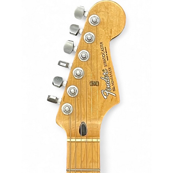 Used Fender Standard Stratocaster blue Solid Body Electric Guitar