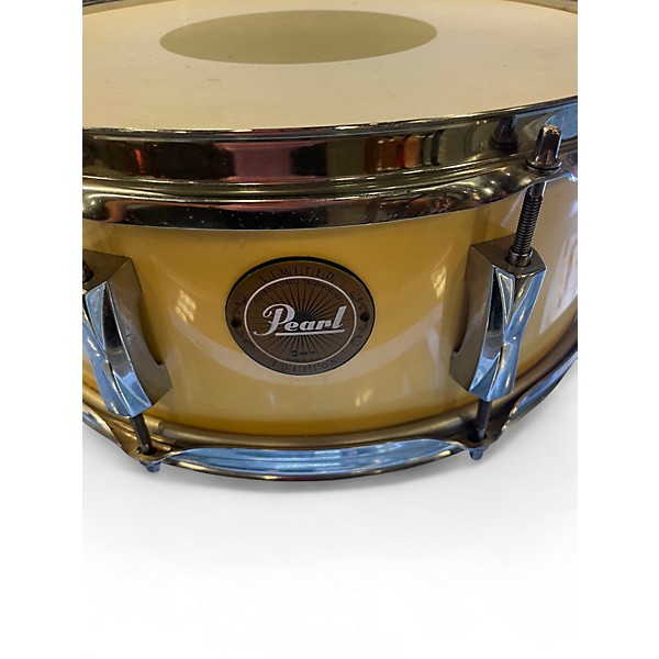 Used Pearl 14in LIMITED EDITION 14" SNARE Ivory Drum