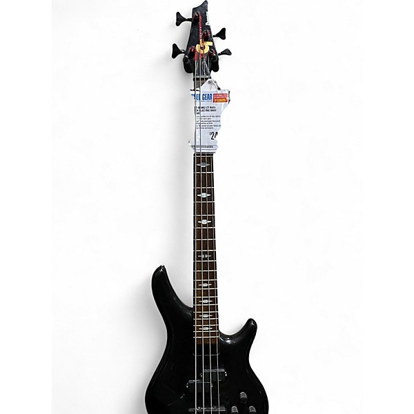 Used Ibanez CT Bass Black Electric Bass Guitar
