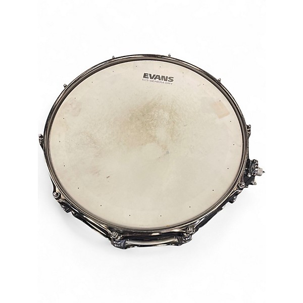 Used DW 14in Design Series Snare Black Nickel Over Brass Drum