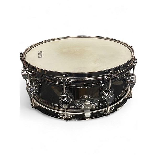 Used DW 14in Design Series Snare Black Nickel Over Brass Drum